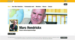 Desktop Screenshot of marc-hendrickx.be